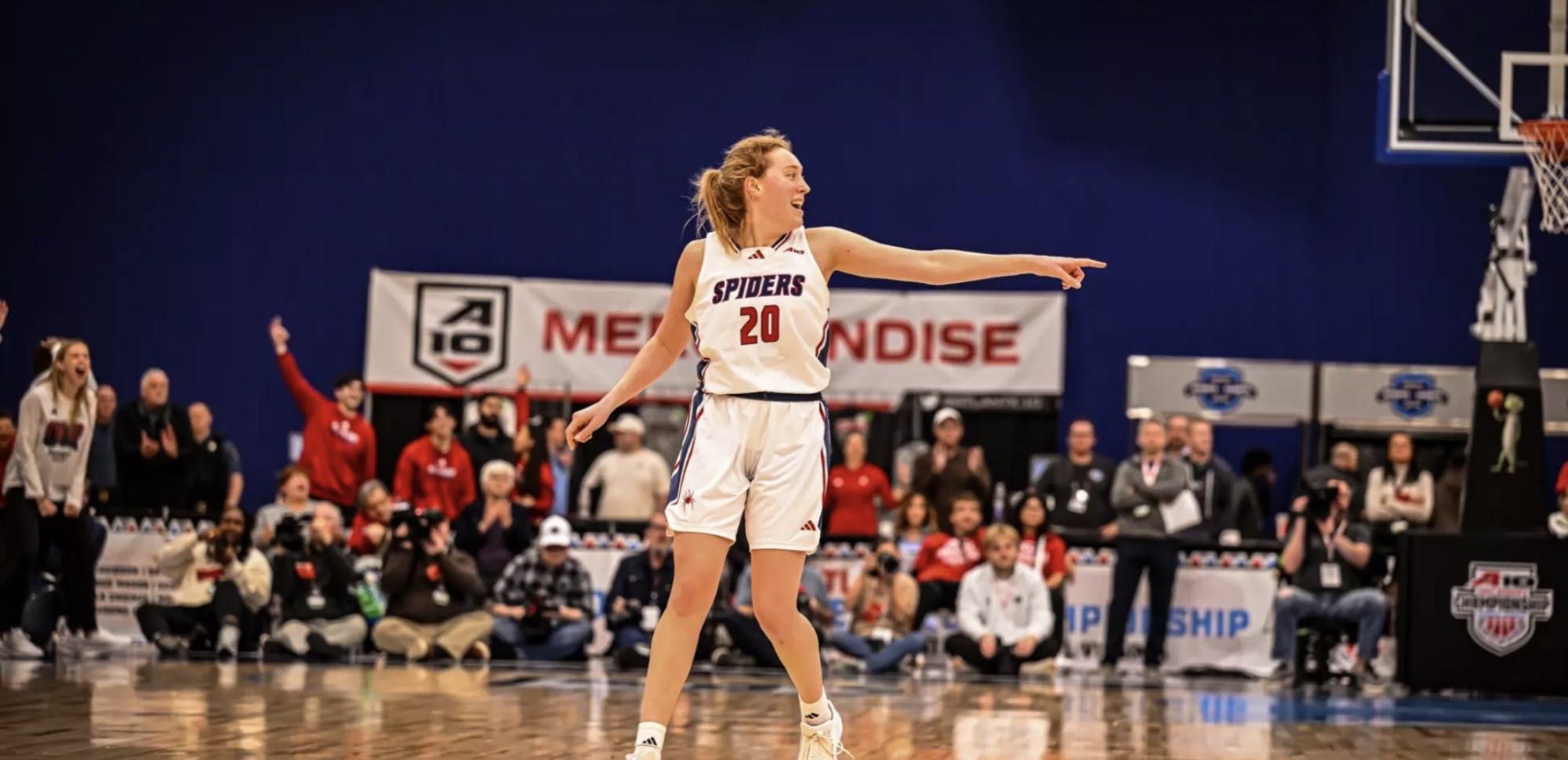 Graduate forward Addie Budnik. Courtesy of Richmond Athletics. 