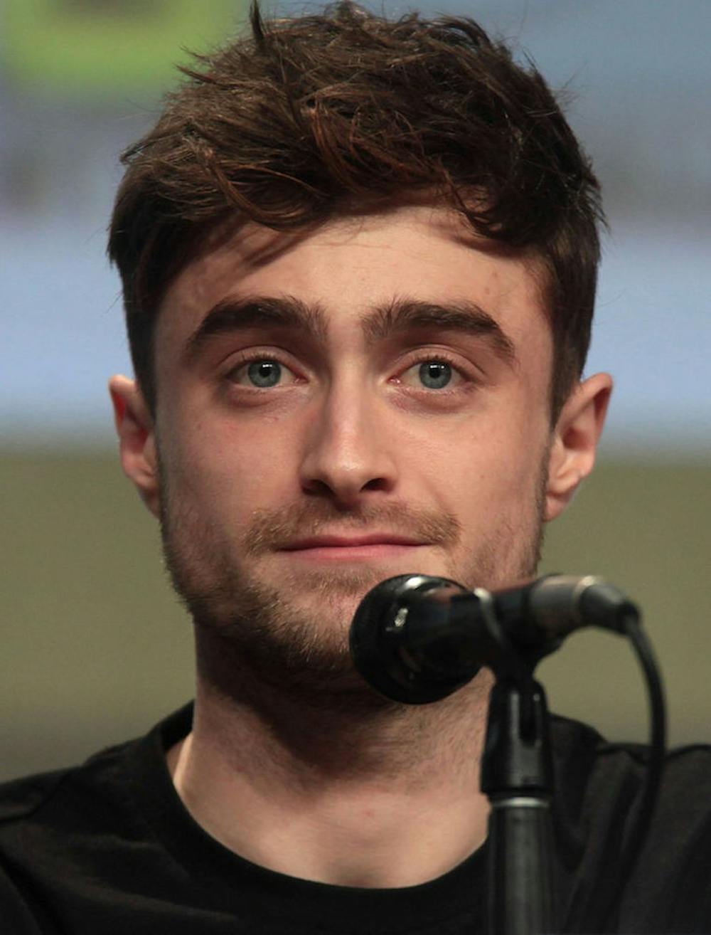 <p>Daniel Radcliffe, who has been seen around Richmond, speaking at the 2014 San Diego Comic Con International | Courtesy of Gage Skidmore/Creative Commons</p>