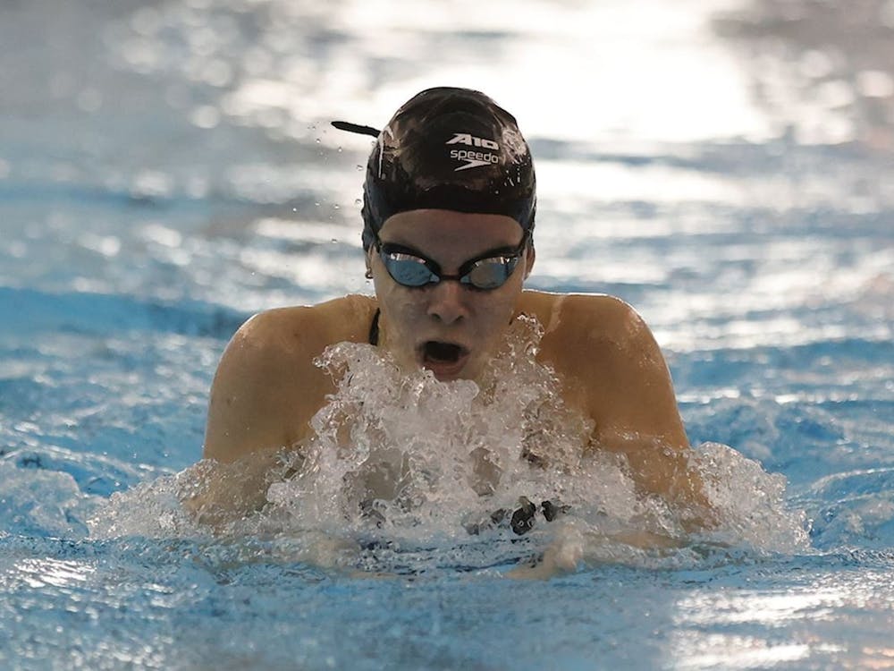 Swimming and Diving Defeats La Salle, Fairfield Saturday. Photo courtesy of Richmond Athletics.