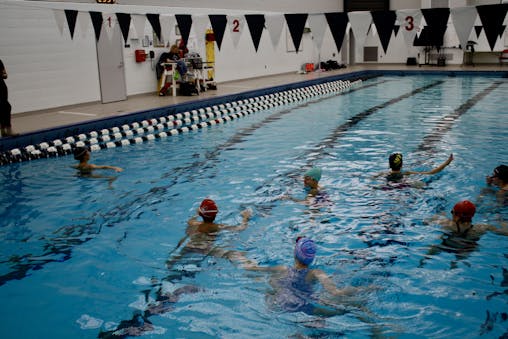 Synchro swimming team 2025