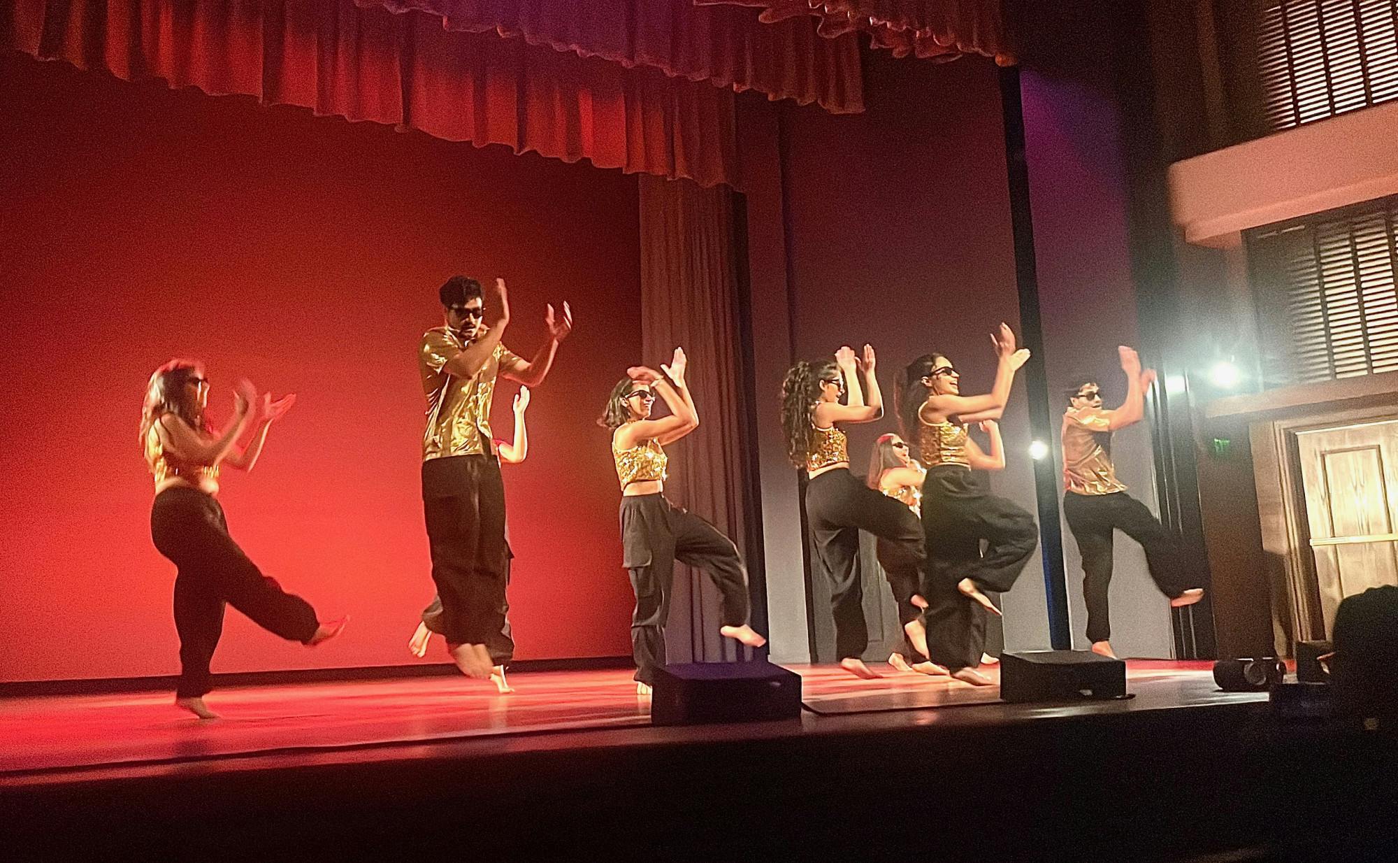 The Bollywood Jhatkas performed in a "blast from the past" themed show on Saturday, March 29.  