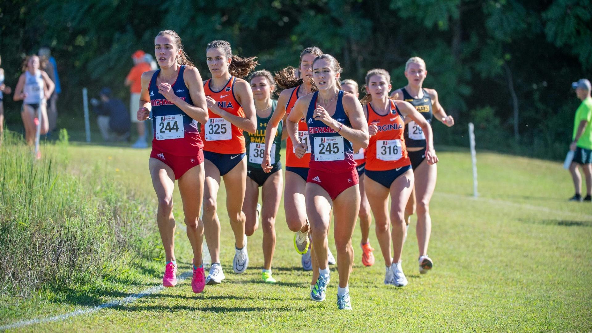 Spiders compete at the Joe Piane Notre Dame Invitational in South Bend, Indiana Sept. 29. Photo courtesy of Richmond Athletics.&nbsp;