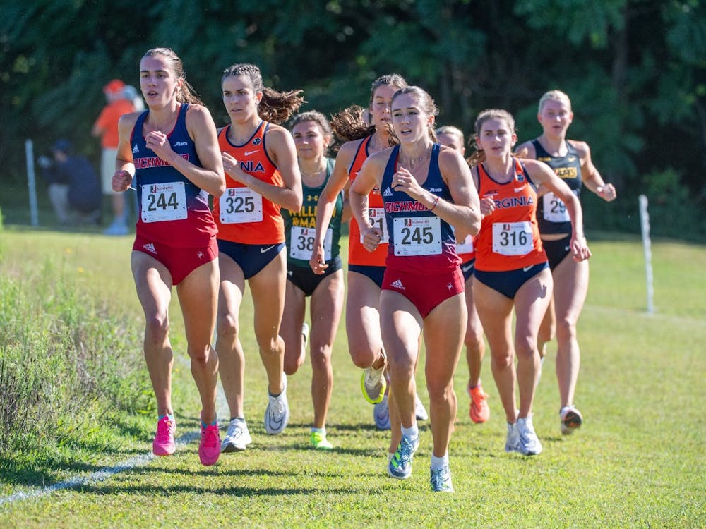 Spiders compete at the Joe Piane Notre Dame Invitational in South Bend, Indiana Sept. 29. Photo courtesy of Richmond Athletics.&nbsp;