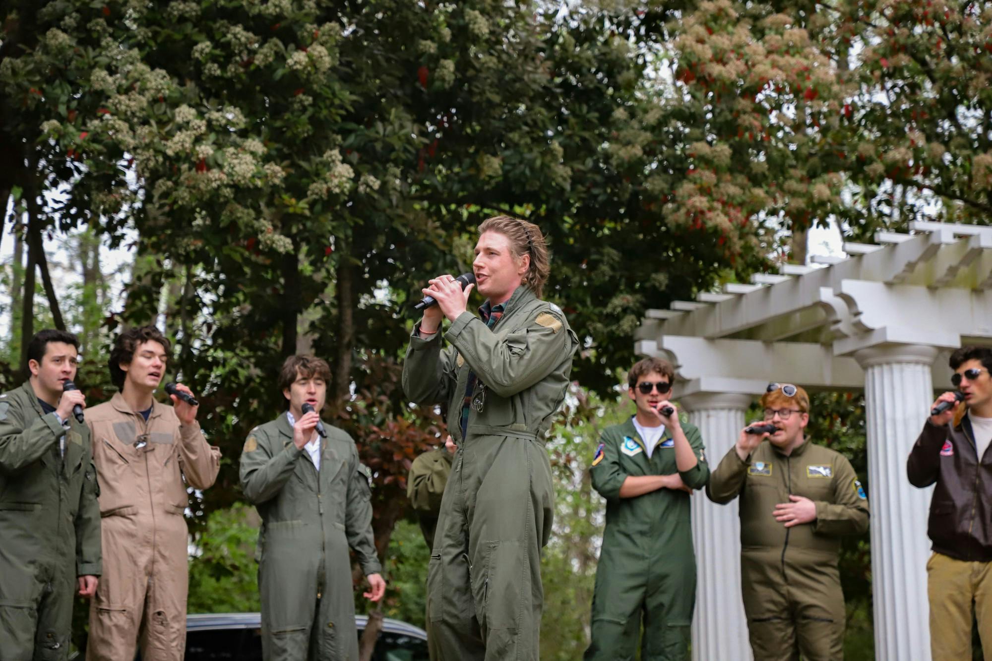 The Richmond Octāves perform at the Jenkins Greek Theater on April 8.&nbsp;