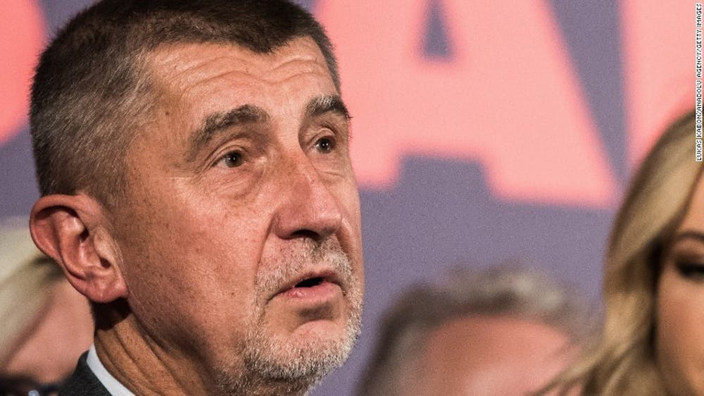 <p>Andrej Babis, the&nbsp;prime minister of the Czech Republic,&nbsp;is called the "Czech Trump" by some because of his populist views and business empire, according to CNN. Photo courtesy of CNN.</p>