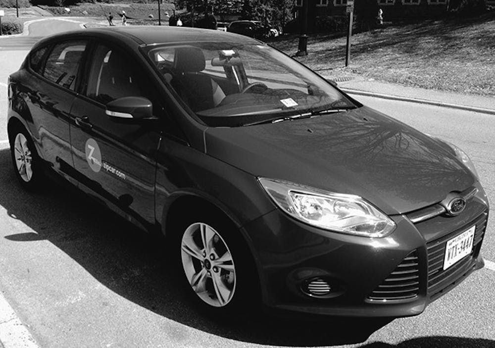 Meet Beavis, the new Ford Focus that joined the University of Richmond's ZipCar program. 