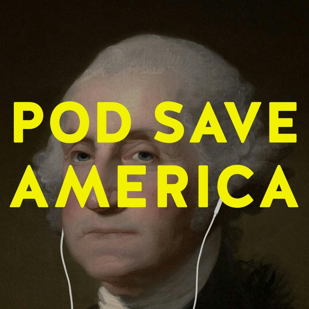 <p>Photo courtesy of the Pod Save America Facebook page.</p>