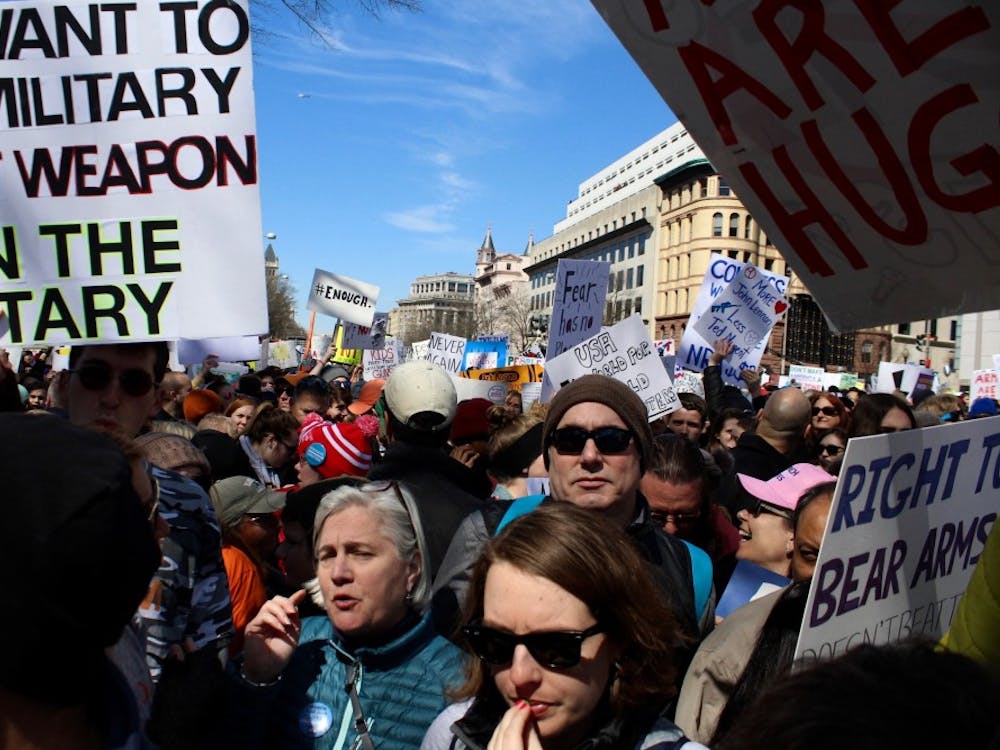 Hundreds of thousands of protesters gather at the March for Our Lives rally in Washington, D.C.