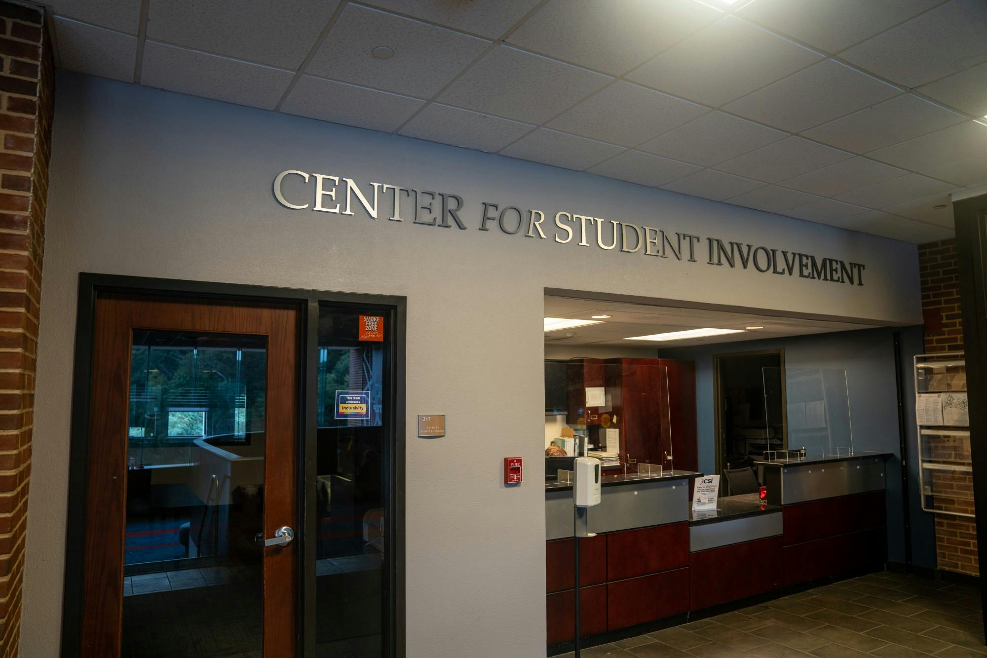 &nbsp;The Center for Student Involvement, home of Greek Life administration.&nbsp;