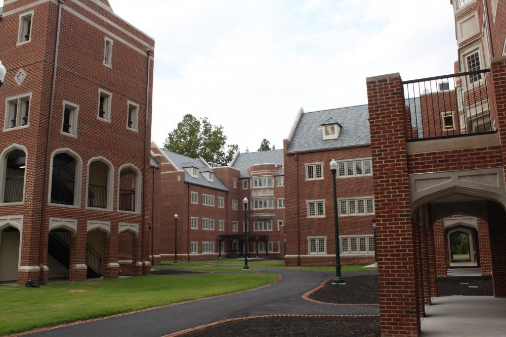 The brand new Gateway Village Apartments are home to 176 senior students.