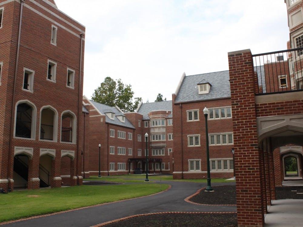 The brand new Gateway Village Apartments are home to 176 senior students.