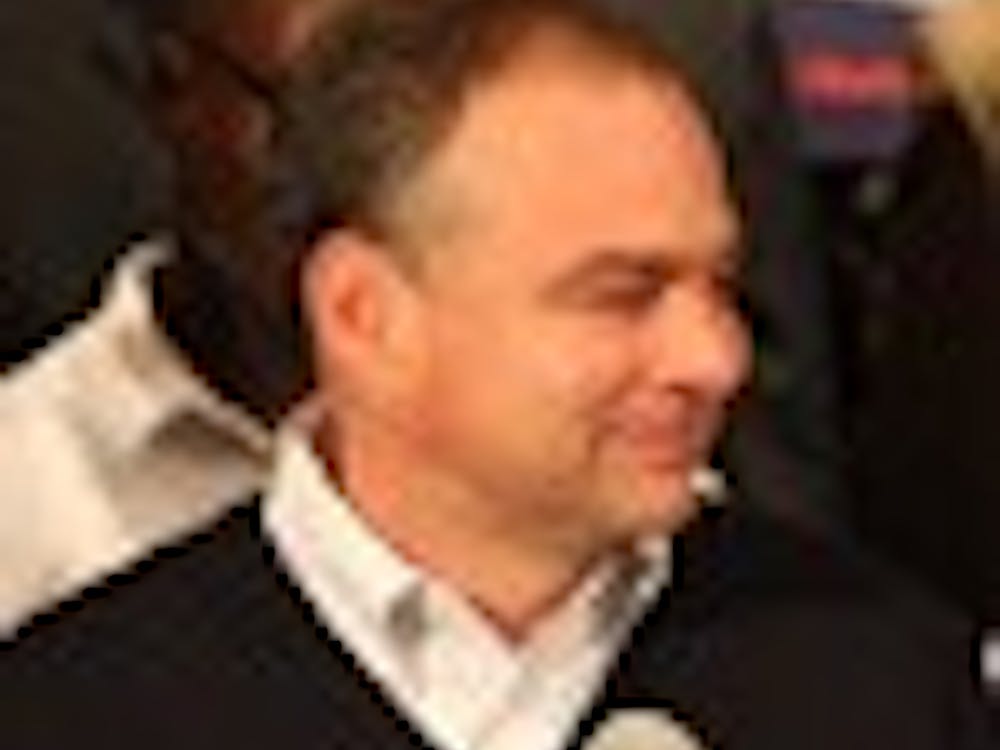 Tim Kaine speaking at VCU on November 3rd, 2009, the day before election day