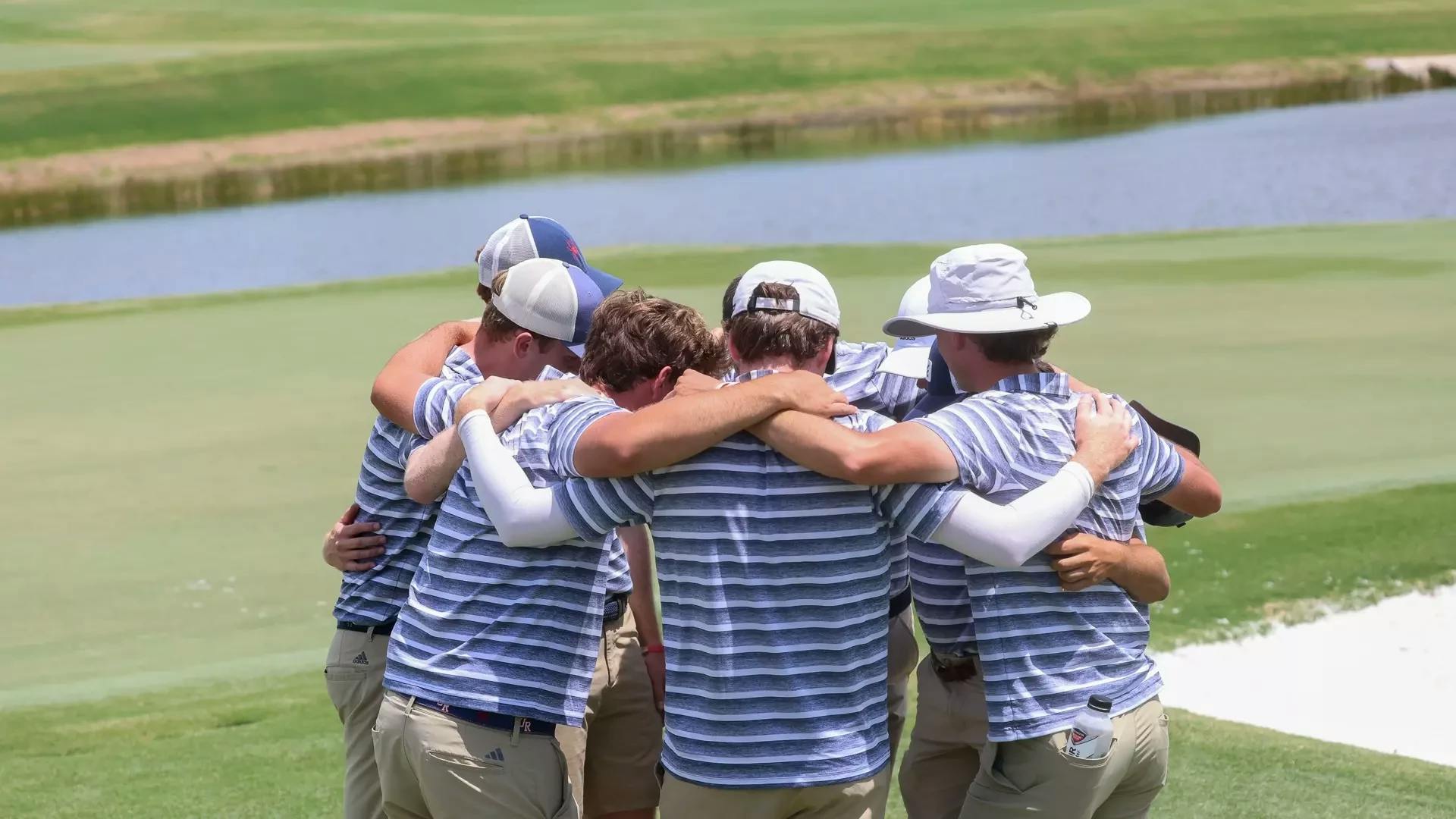 The UR men's golf team. Courtesy of Richmond Athletics