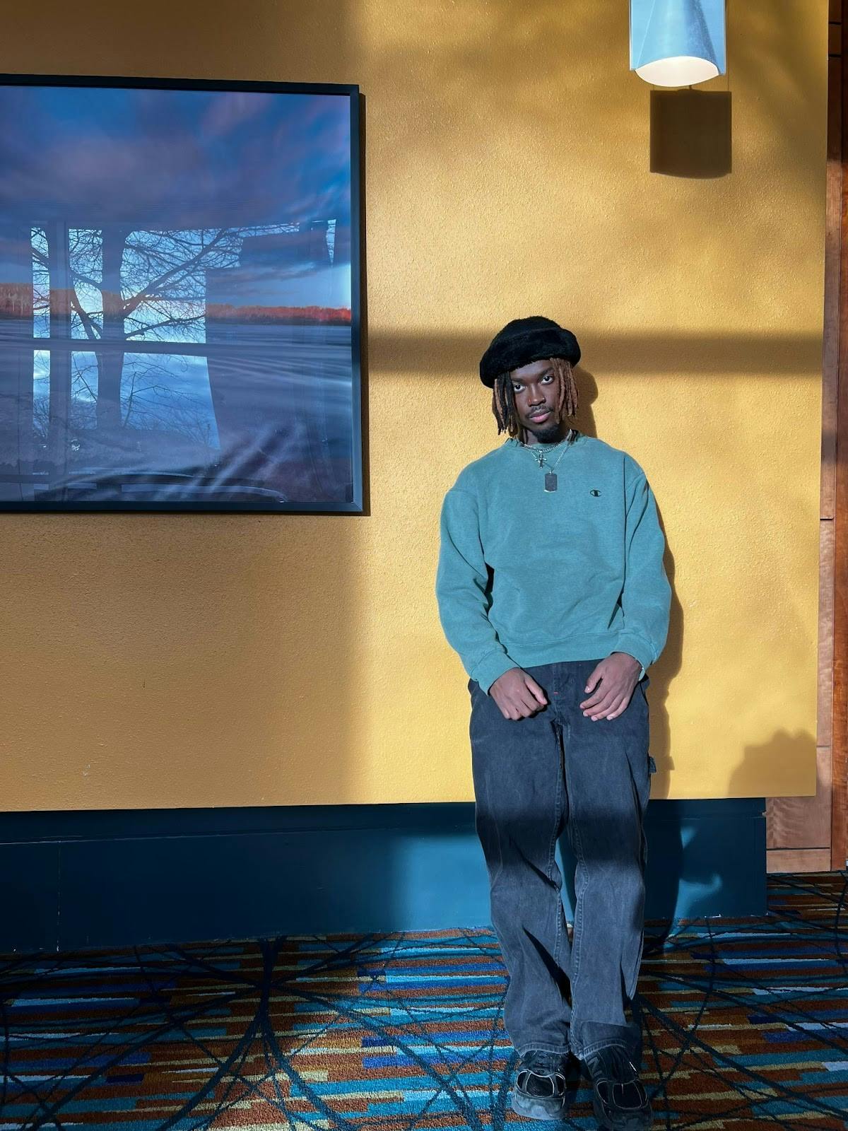 Photo of Zahkee Williams in Richmond, Virginia. Photo courtesy of Zahkee Williams.&nbsp;