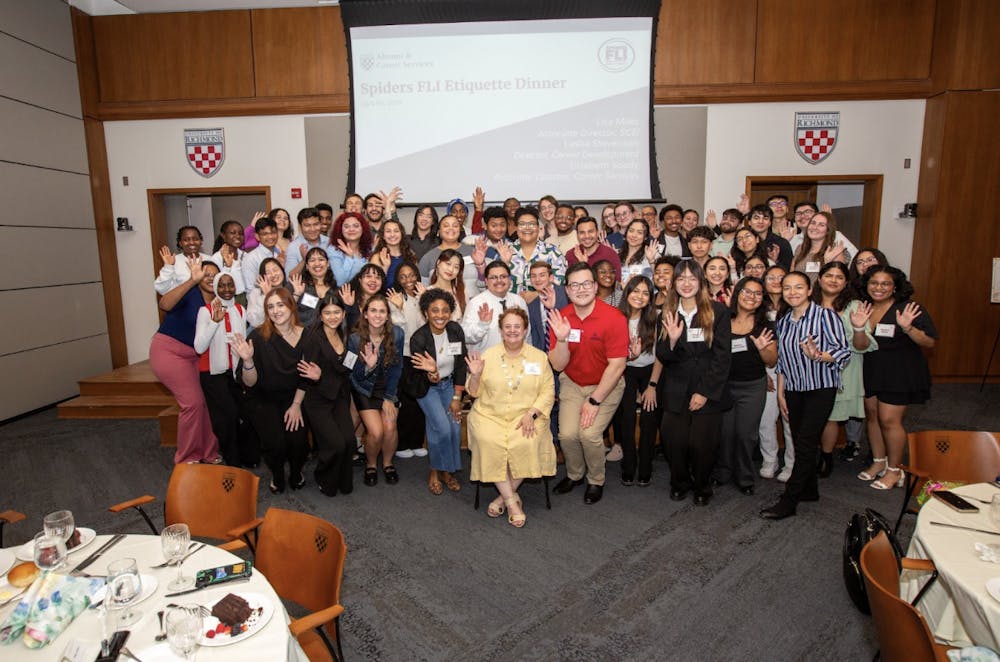 Spiders FLI 1st Annual Etiquette Dinner and Awards Ceremony on April 9th, 2024. Courtesy of Lisa Miles.