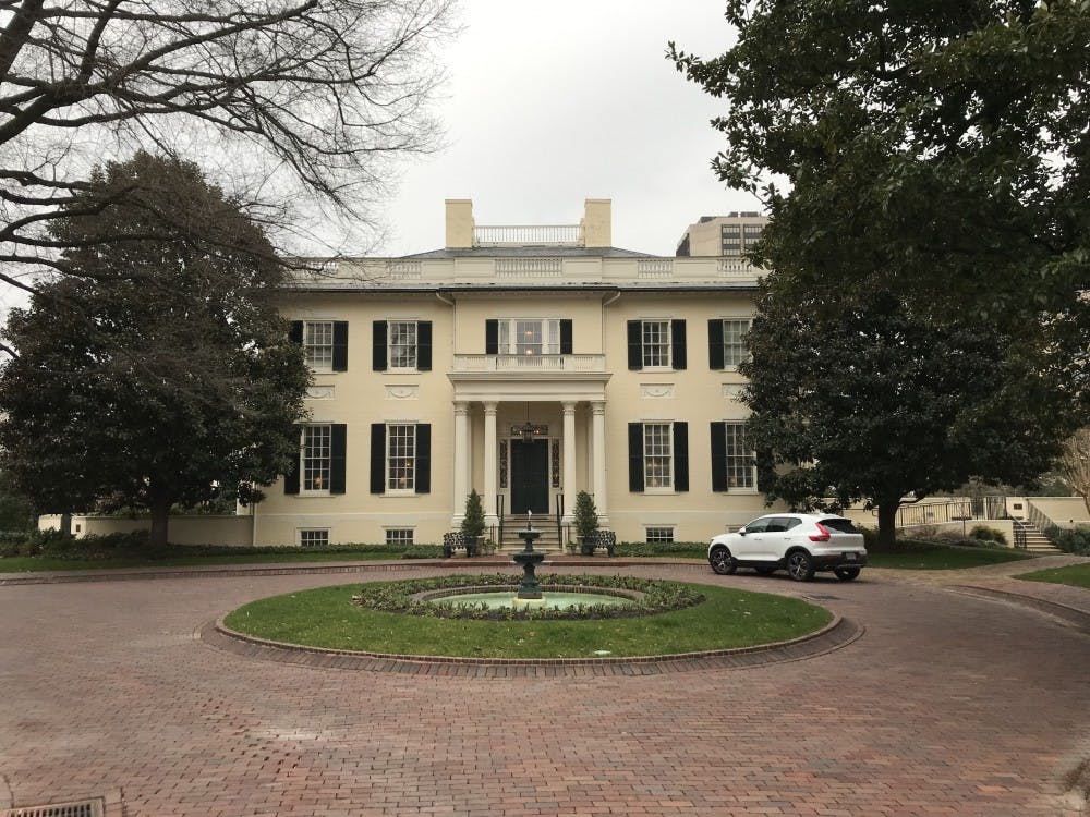 <p>The Executive Mansion, the official residence of the Governor of the Commonwealth of Virginia.</p>