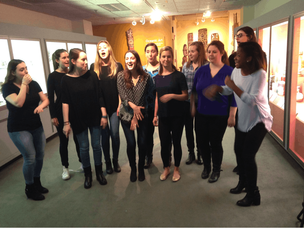 The Sirens perform Ella Henderson’s “Ghost.”