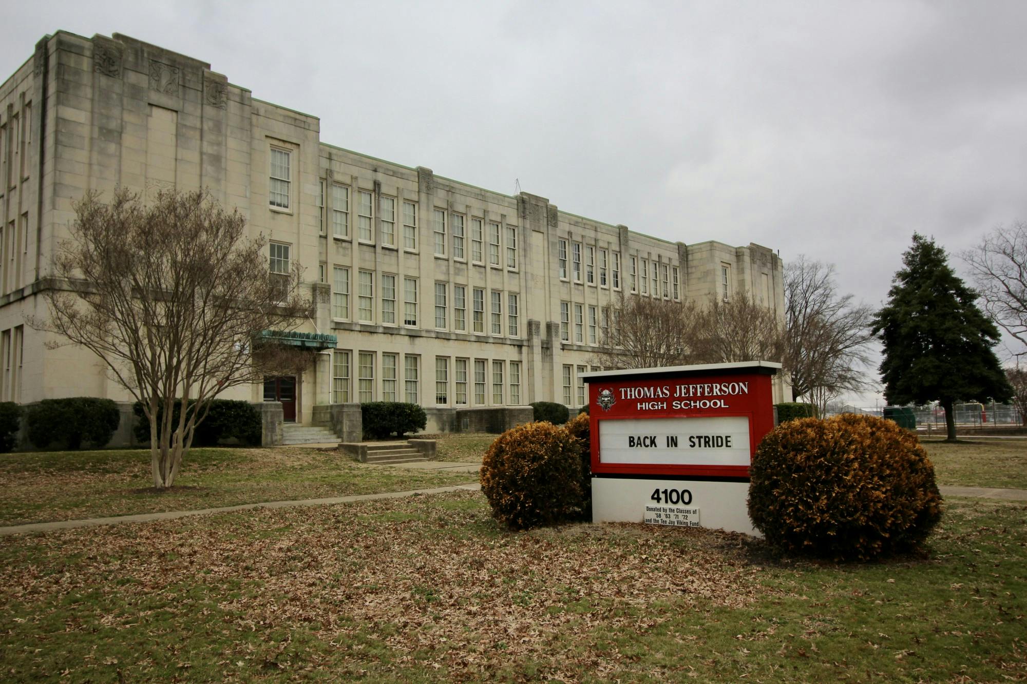 Thomas Jefferson High School in Richmond, Virginia.