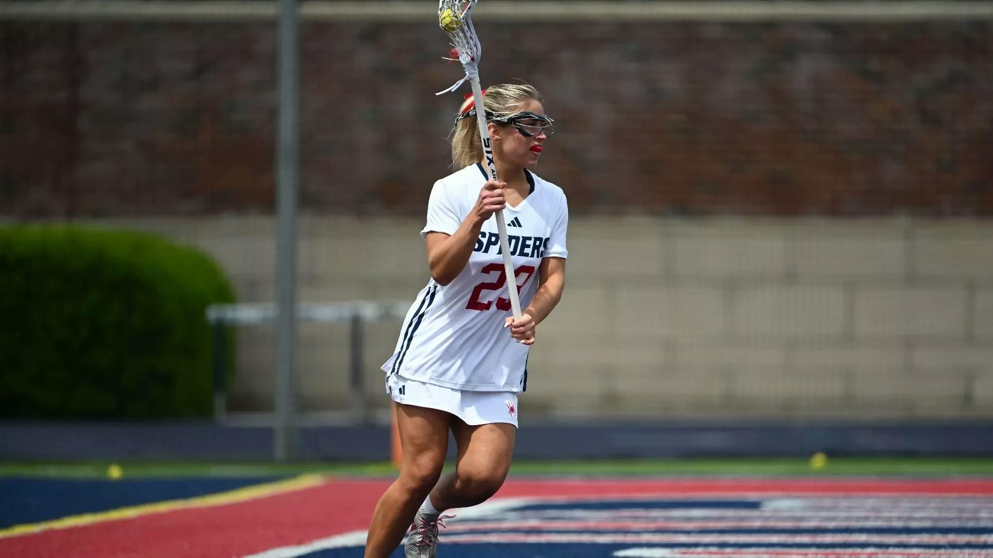 Junior attack Alexis Morton. Courtesy of Richmond Athletics