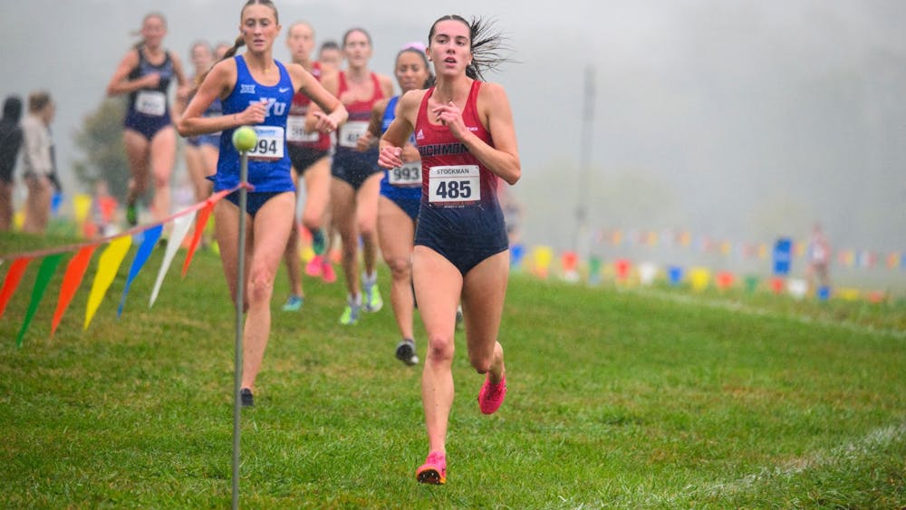 <p>University of Richmond men's and woman's &nbsp;cross country teams compete in the NCAA Southeast Regionals hosted by South Carolina Upstate Nov. 10. Photo courtesy of Richmond Athletics.&nbsp;</p>