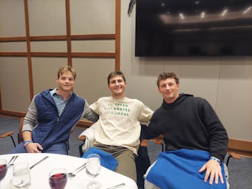 Four year roommate dinner students 2025