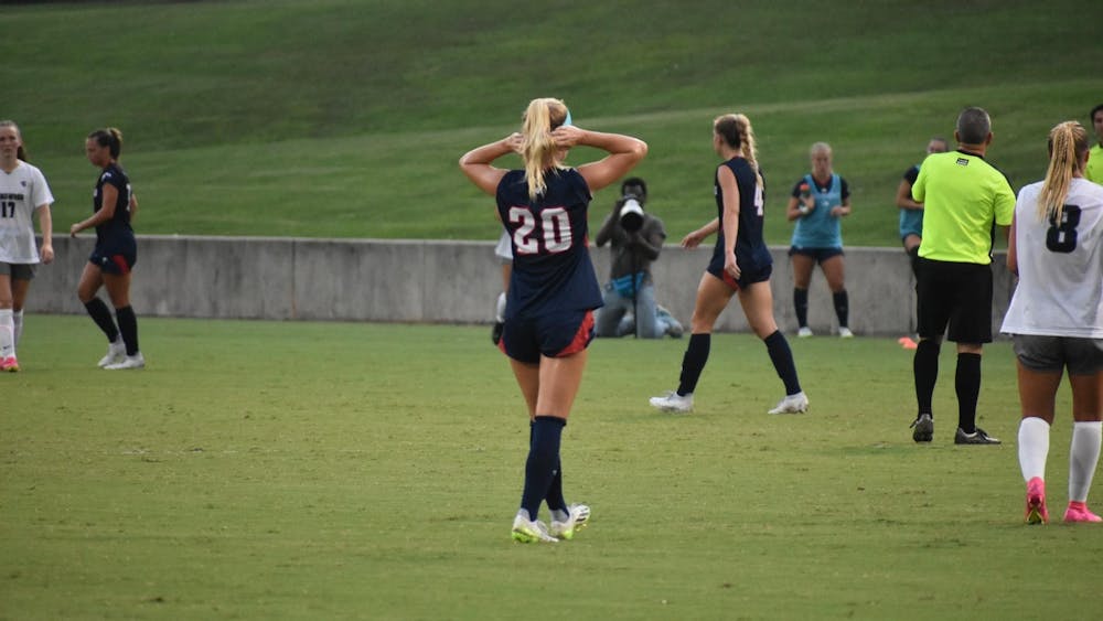 The Spiders started it off with a 1-0 season opener victory away against Longwood University on Aug 17. &nbsp;Photo courtesy of Richmond Athletics.&nbsp;