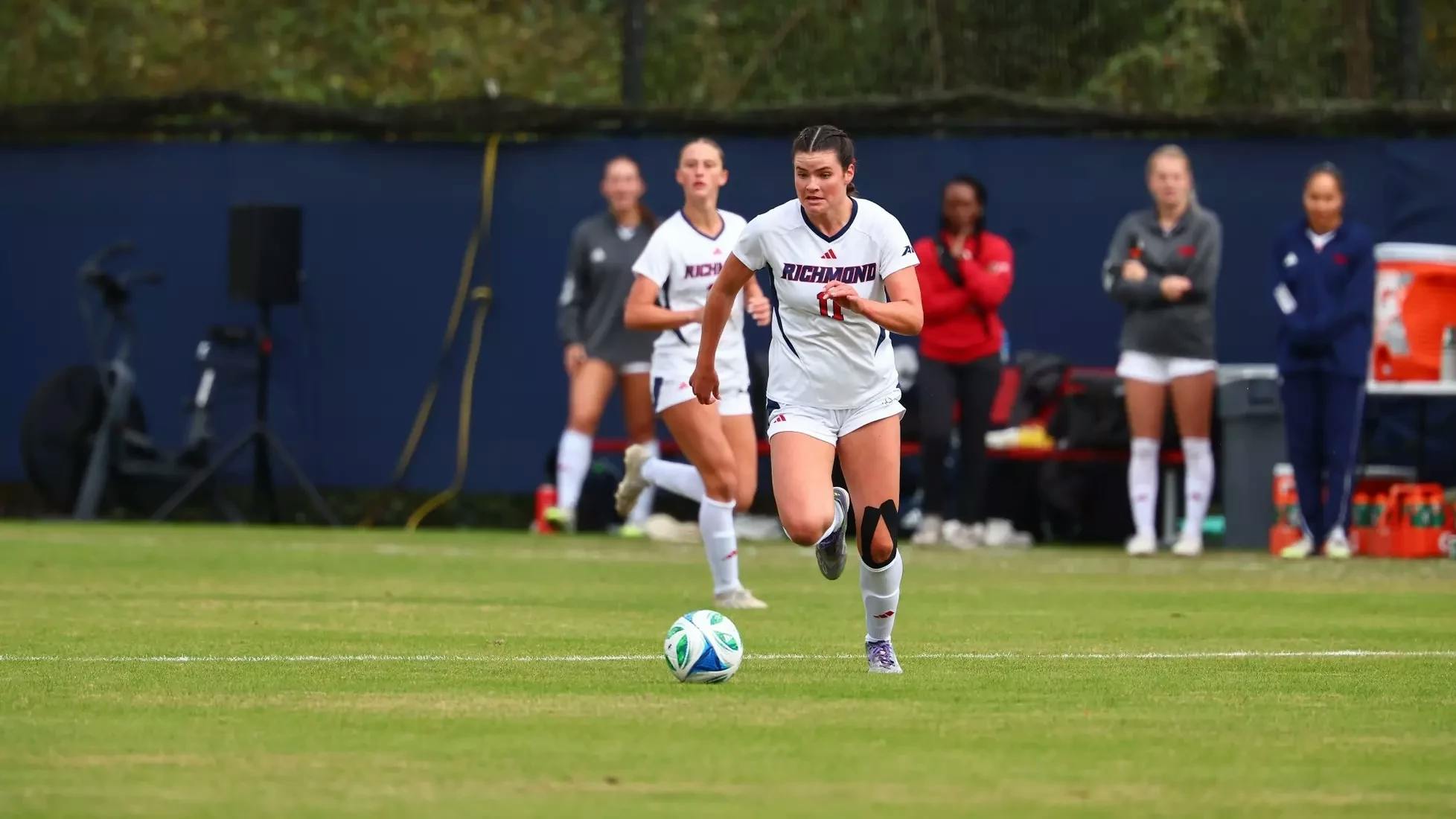 First-year forward Emma Newman. Courtesy of Richmond Athletics