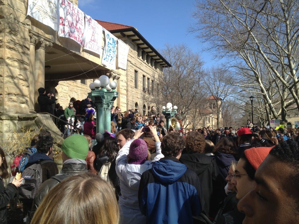 <p>A band plays to resolve communal issues at Oberlin College.</p><p>Source: Wikimedia Commons</p>