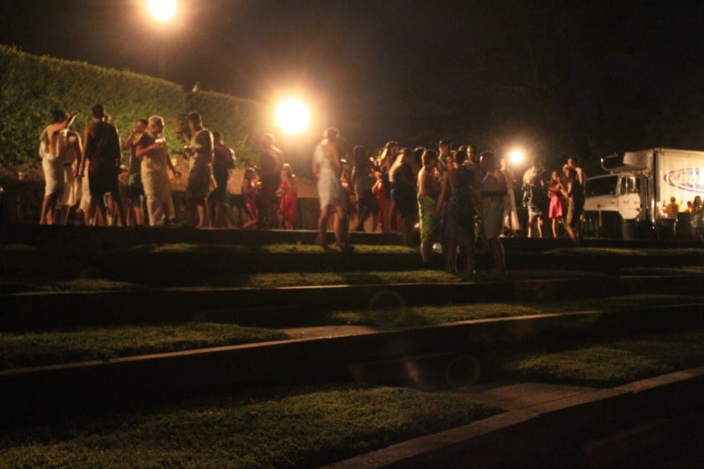 The Class of 2016 gathered in the Greek Theater to remember the past and celebrate the coming year. 