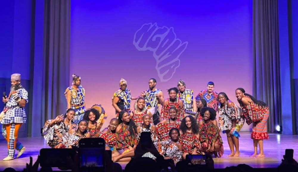 <p>The Ngoma African Dance Company dedicated its March 23 concert "All Roads Lead to Africa" to celebrating the life of Christopher Elvin.</p>