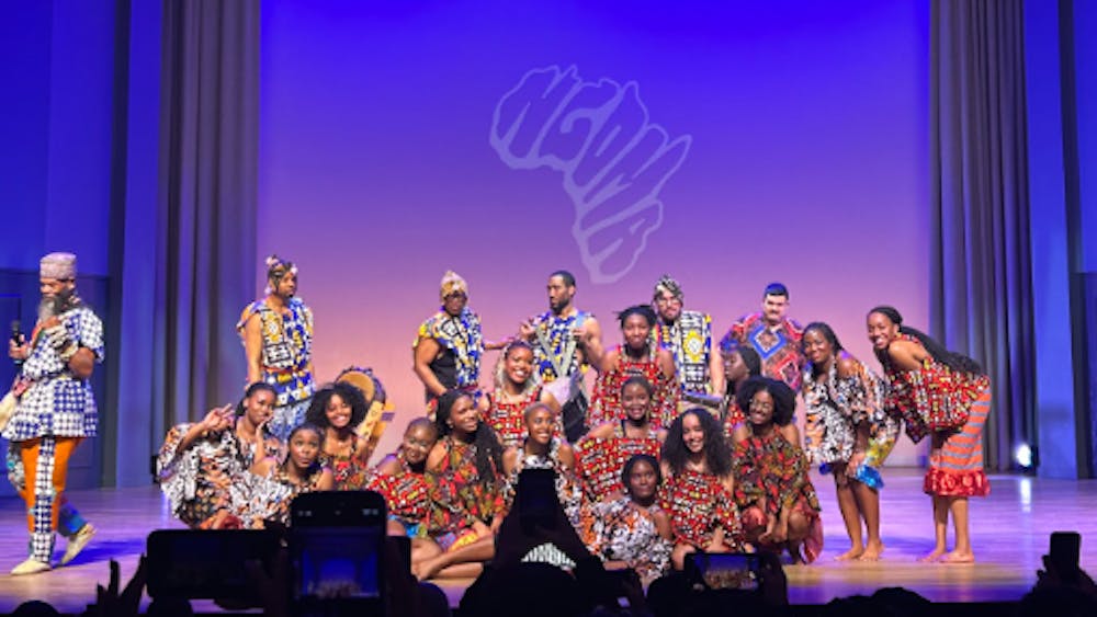 The Ngoma African Dance Company dedicated its March 23 concert "All Roads Lead to Africa" to celebrating the life of Christopher Elvin.