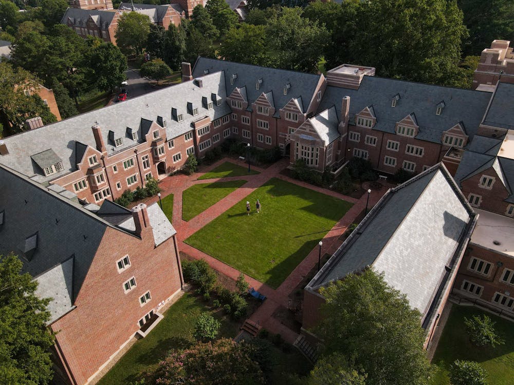 Historic North Court has been used as a cafeteria, academic building, dormitory and military hospital.