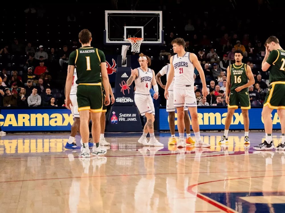 The University of Richmond men's basketball team took on the College of William & Mary on Tuesday, Nov. 11. Courtesy of Richmond Athletics