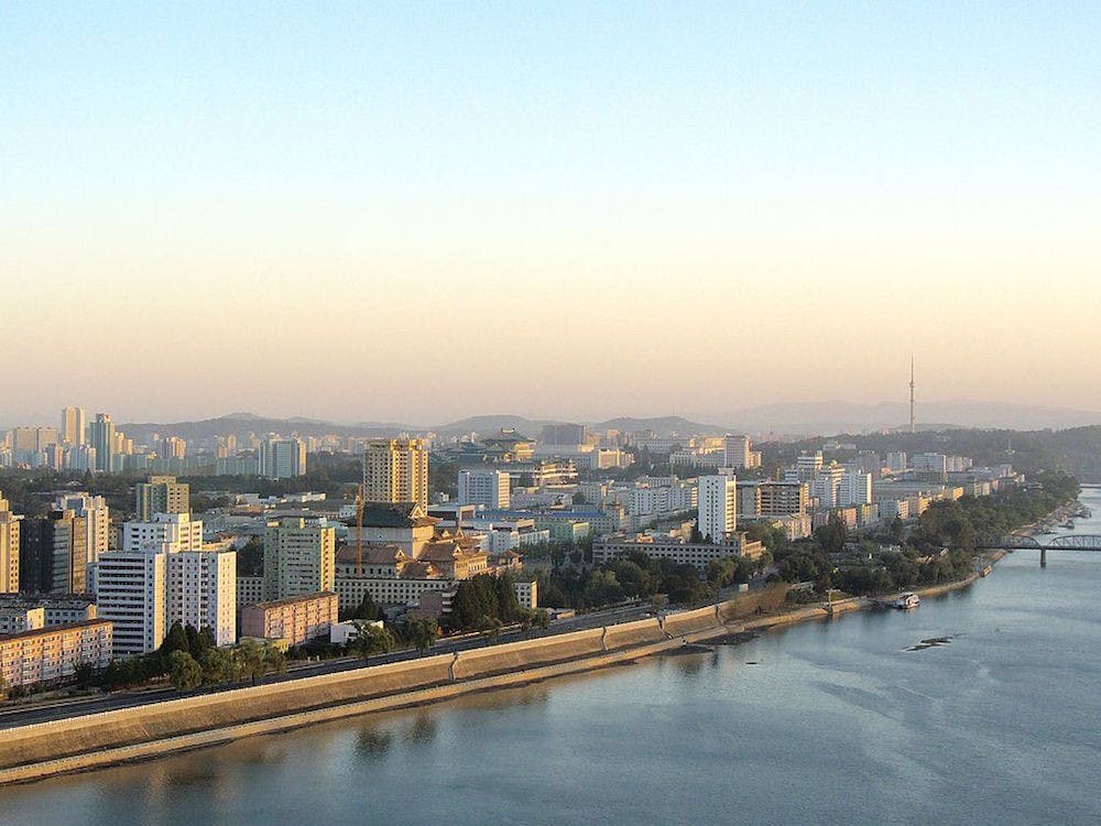 A shot of the skyline of Pyongyang, the capital of North Korea | Courtesy of&nbsp;Kok Leng Yeo/Wikicommons