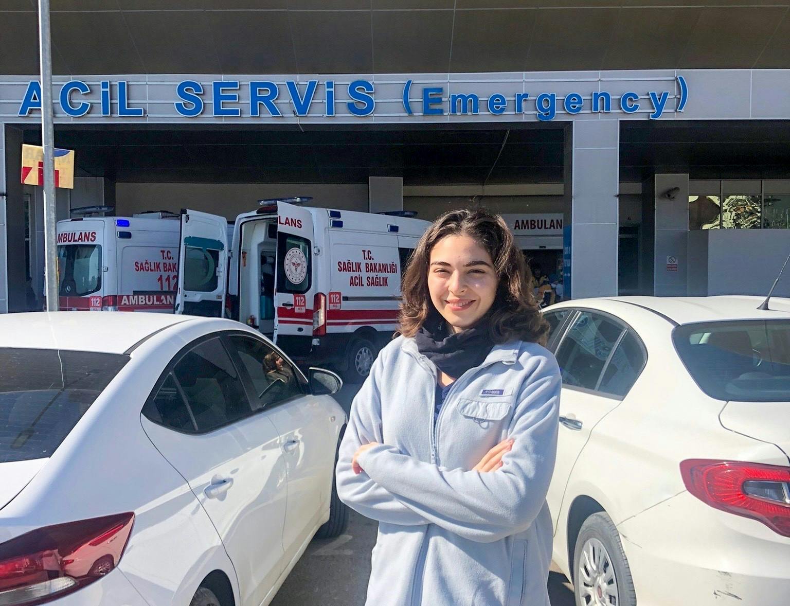 ‘Those are my people:’ Turkish junior flies home to help earthquake survivors
