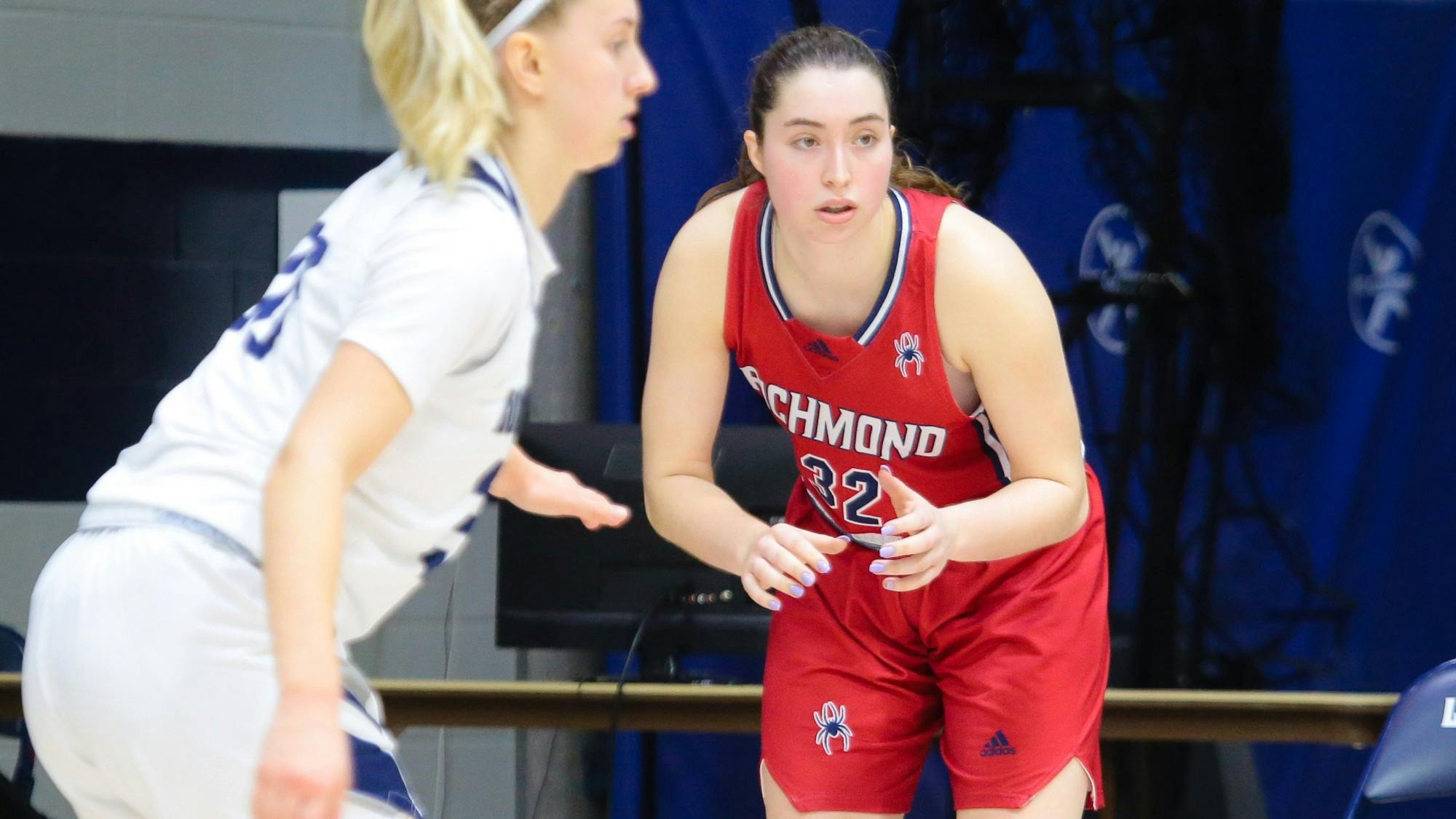 Guard sophomore Siobhan Ryan lead the Spiders' game against Longwood on Dec. 15 with 24 points. Picture courtesy of Richmond Athletics.