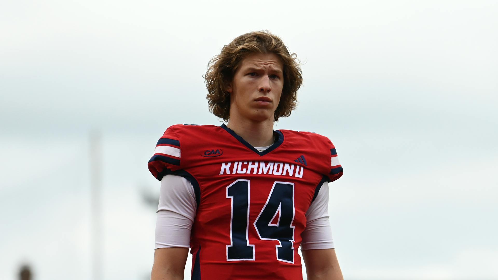 first-year quarterback Camden Coleman. Photo courtesy of Richmond Athletics.&nbsp;