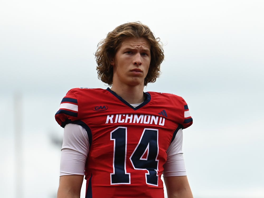 first-year quarterback Camden Coleman. Photo courtesy of Richmond Athletics. 
