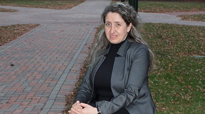 She has been the housekeeper in Gray court for many years. She is from Bernik, bulgaria and is studying Paralegal Studies in the SCS.