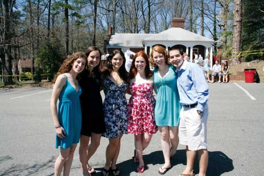On April 4th, Richmond students dressed nicely for the Pig Roast.