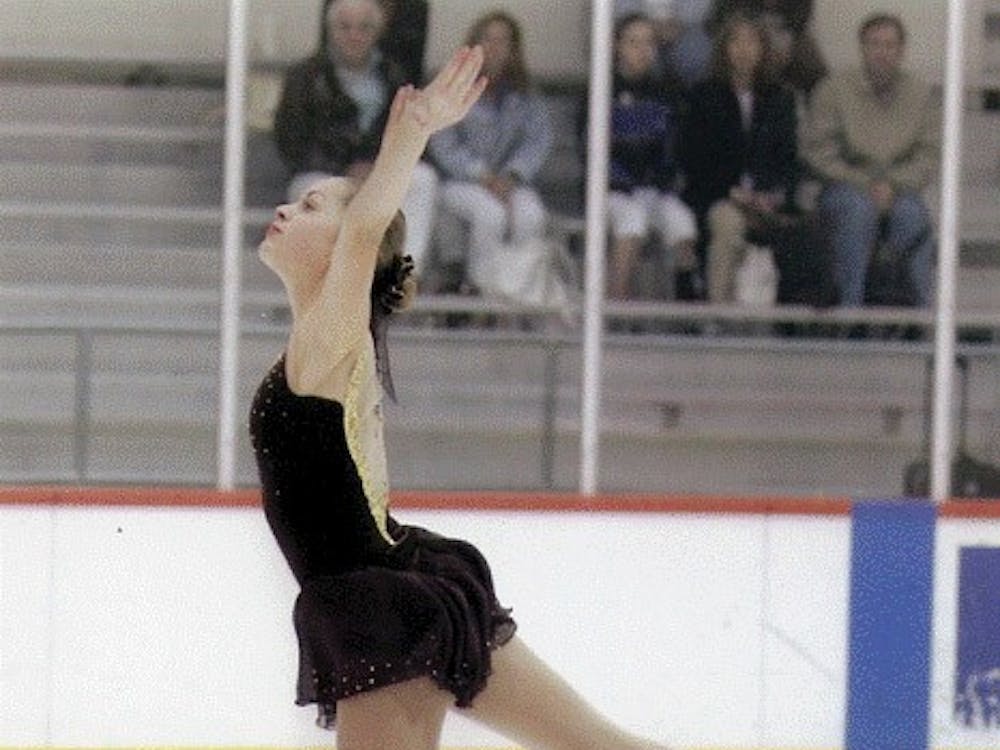 Amanda during competition.  Courtesy of Diane White