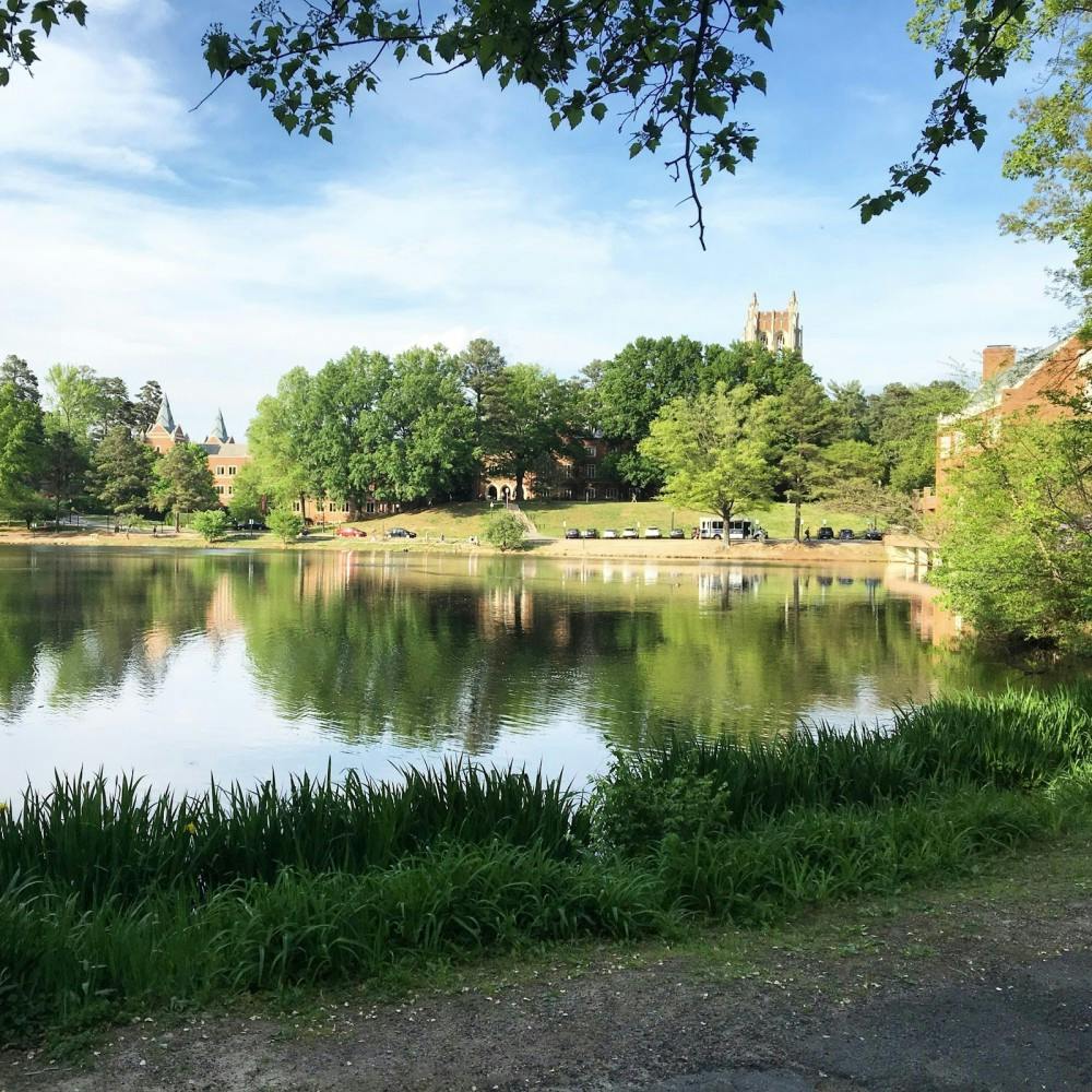 <p>The University of Richmond campus during the summertime.&nbsp;</p>