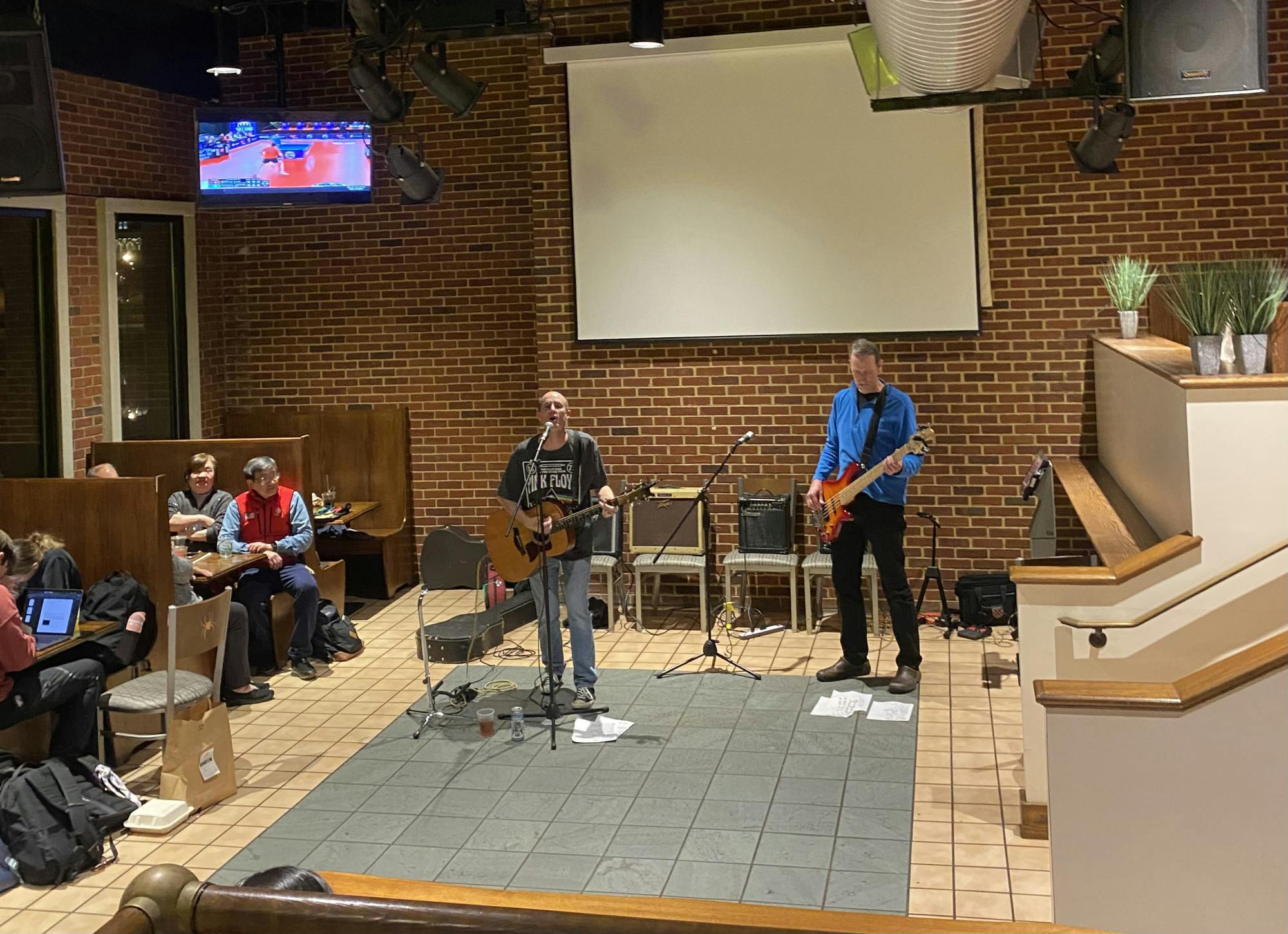 The band SABBATICAL performs at The Cellar on Monday Nov. 17.