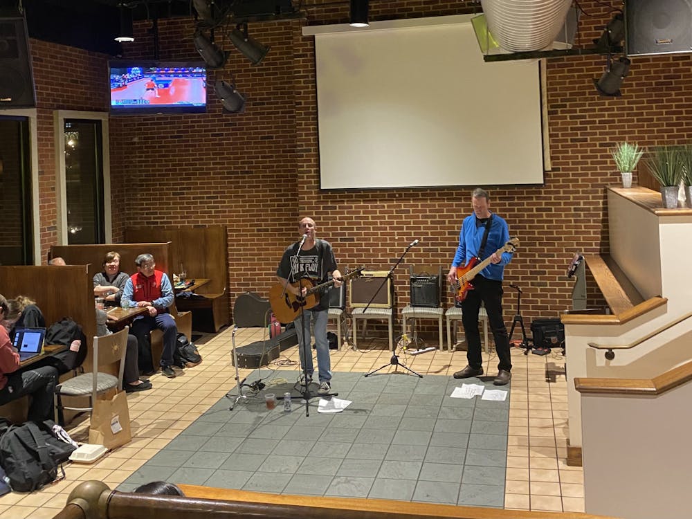 The band SABBATICAL performs at The Cellar on Monday Nov. 17.