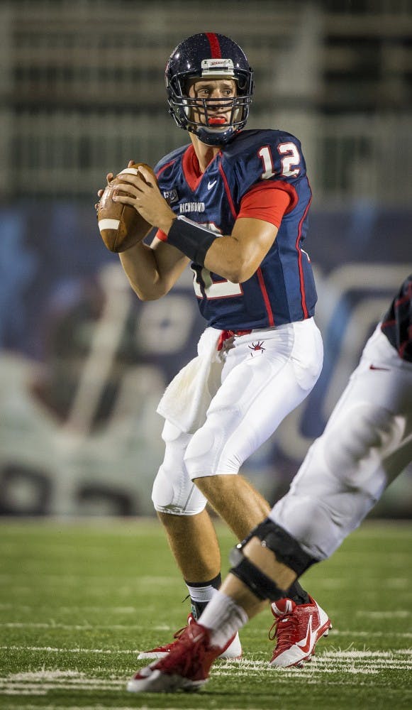 University of Richmond Athletics; UR Football; VMI vs. UR in Richmond, Va. on August 31, 203. ©2013 Scott K. Brown Photography, Inc.