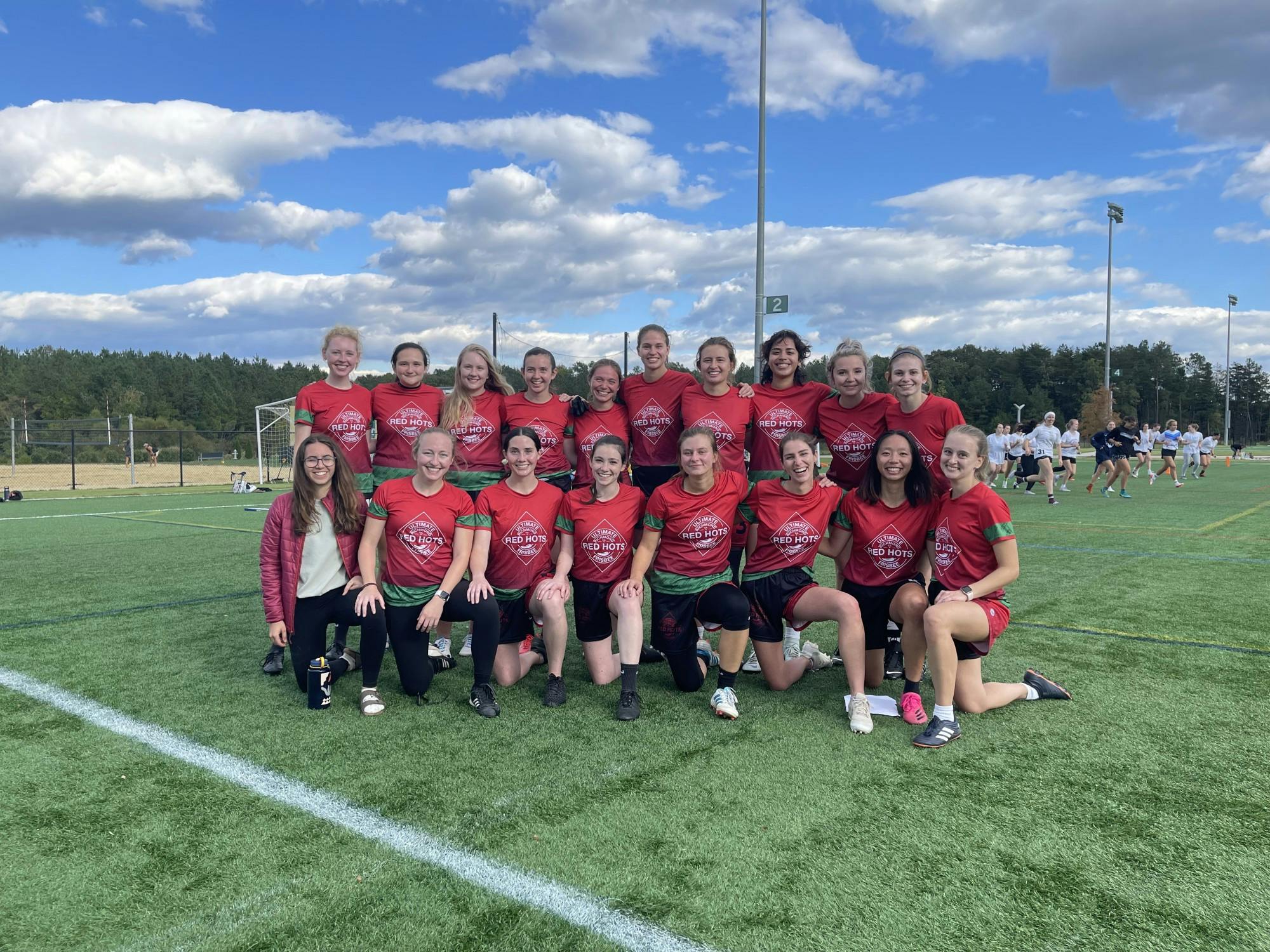 The University of Richmond Red Hots. Photo courtesy of Ellie Holdsworth.&nbsp;