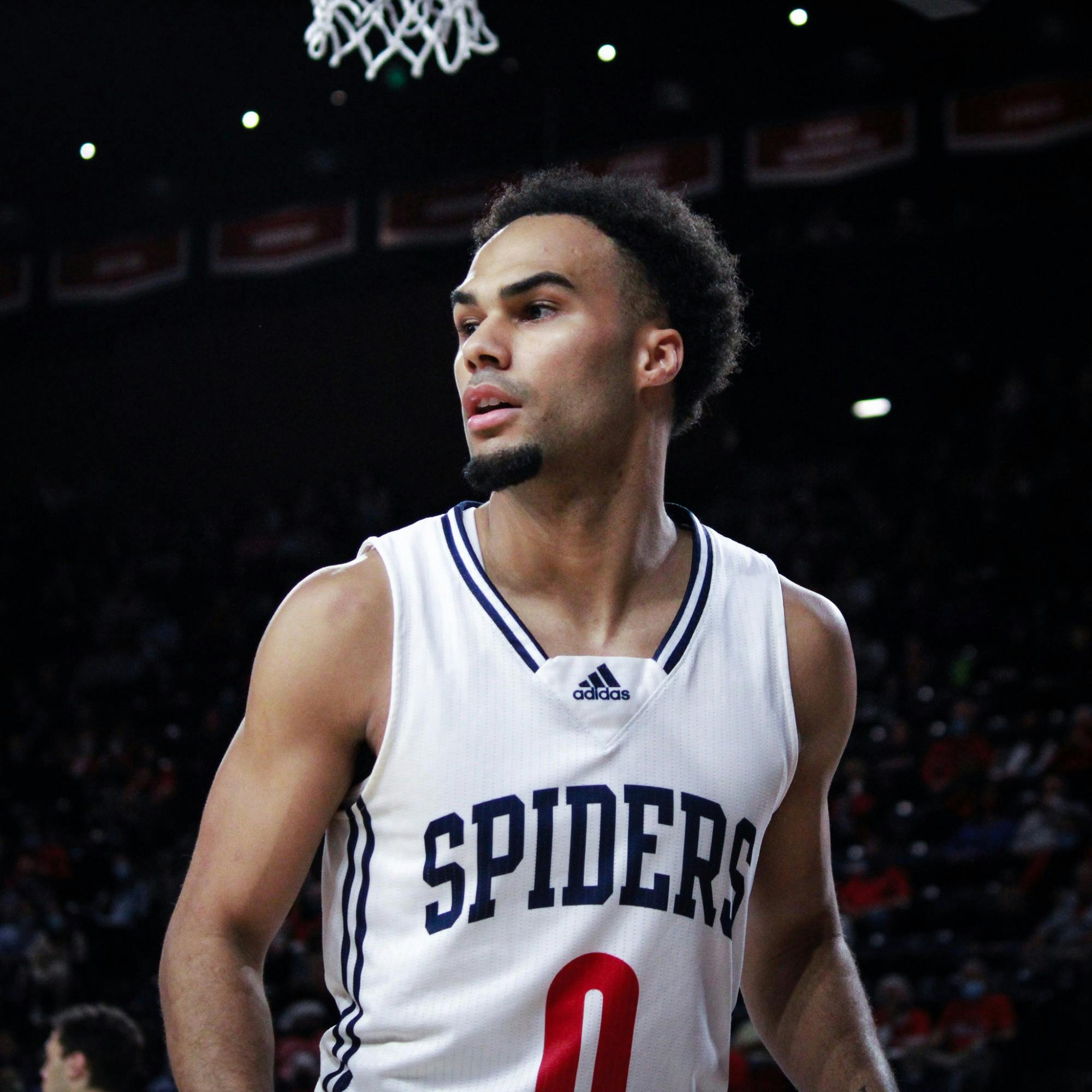 UR fifth-year guard Jacob Gilyard. Photo by Thomas Takele.