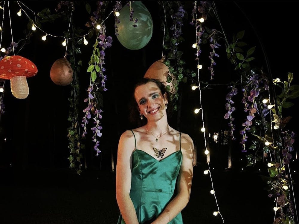Photo of Jasmine Khatcheressian at her high school homecoming in 2021. Photo courtesy of Khatcherssian. 