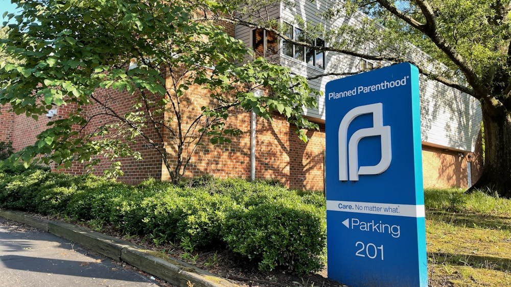 A sign for a Planned Parenthood building in Richmond.