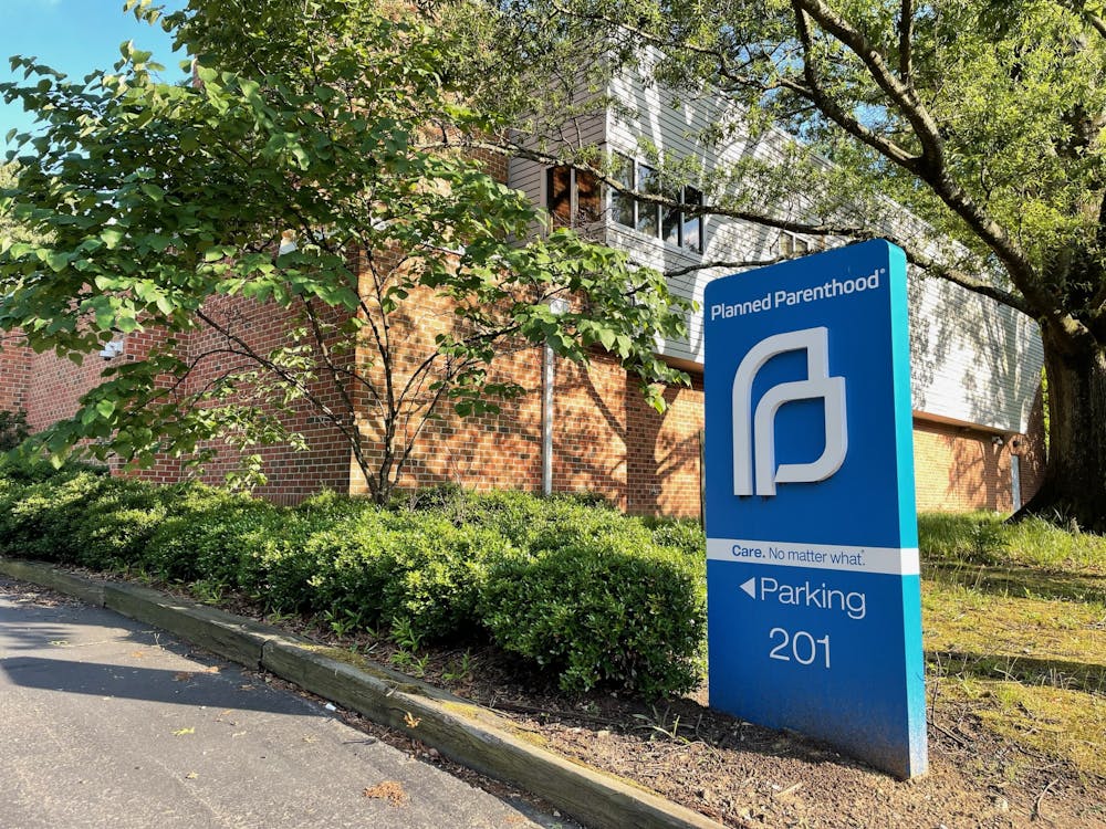 A sign for a Planned Parenthood building in Richmond.